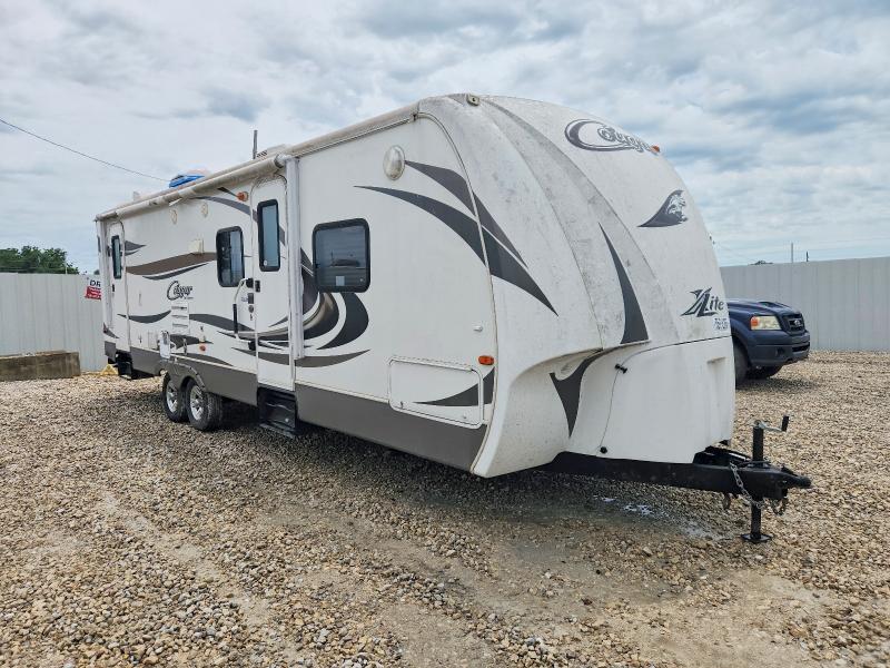 2012 Keys Cougar VIN 4YDT28R21CV503566 COPART salvage auction — HAIL, MO - SALVAGE CERTIFICATE OF TITLE, sold $2,400 on 2026-07-30 (photo 1)