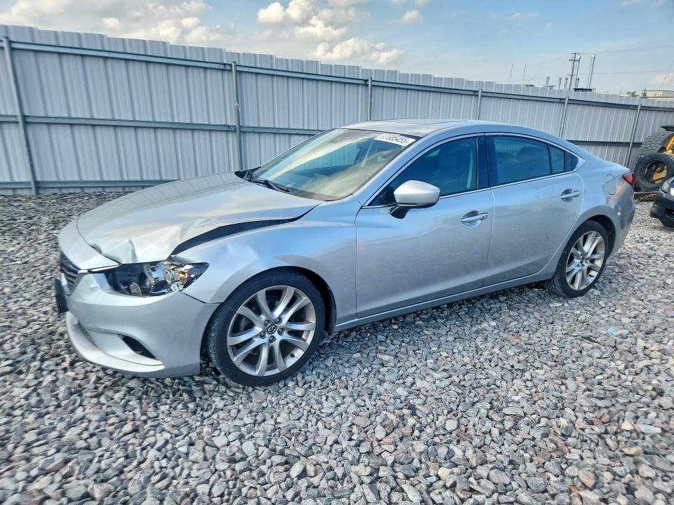 2017 Mazda 6 VIN JM1GL1V52H1127578 COPART salvage auction — FRONT END, Wi - Certificate Of Title, sold $2,400 on 2026-07-27 (photo 1)