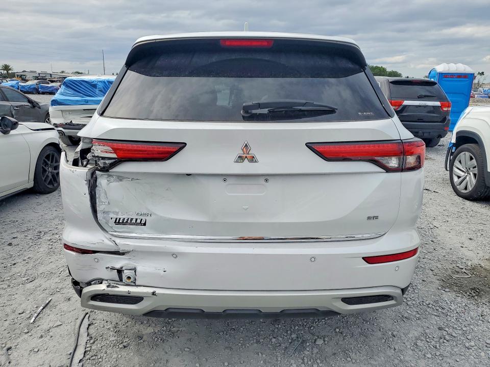 2022 Mitsubishi Outlander VIN JA4J4UA86NZ062861 COPART salvage auction — REAR END, Fl - Cert Of Title Slvg Rebuildable, sold $7,800 on 2026-07-17 (photo 6)