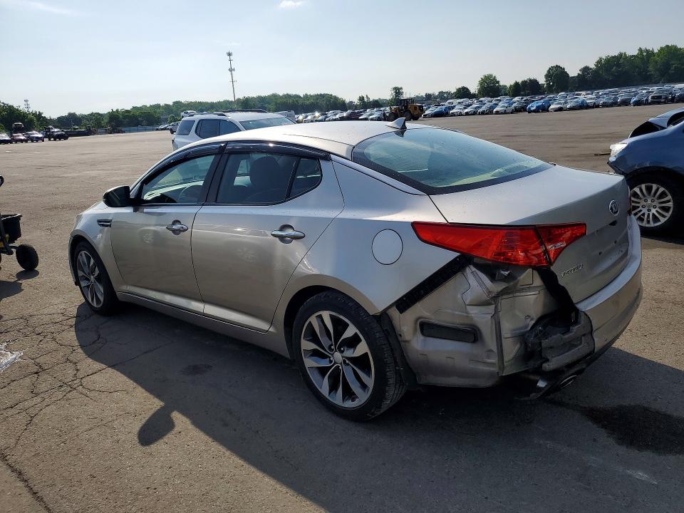 2013 Kia Optima VIN KNAGM4A74D5416239 COPART salvage auction — REAR END, Nj - Cert Of Title-Salvage, sold $625 on 2026-07-02 (photo 2)