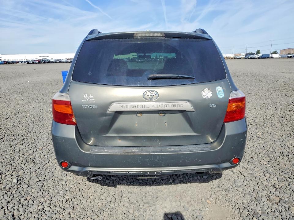 2009 Toyota Highlander VIN JTEDS41A392092678 COPART salvage auction — FRONT END, Wa - Bill Of Sale, sold $950 on 2026-07-08 (photo 6)