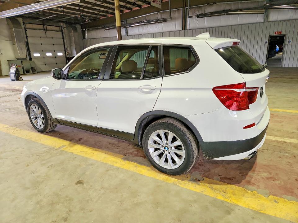 2013 BMW X3 VIN 5UXWX9C58DL874391 COPART salvage auction — NORMAL WEAR, Pa - Cert Of Title (P), sold $3,050 on 2026-07-09 (photo 2)