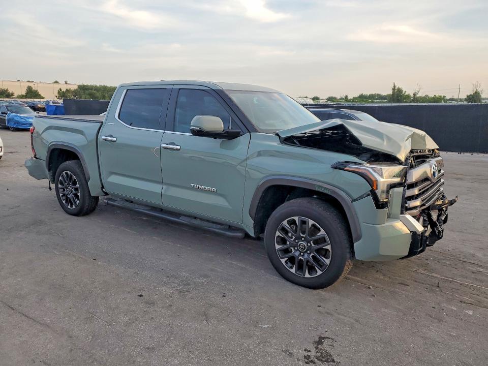 2024 Toyota Tundra VIN 5TFJC5DB1RX045439 COPART salvage auction — FRONT END, Fl - Cert Of Title Slvg Rebuildable, sold $14,200 on 2026-07-30 (photo 4)