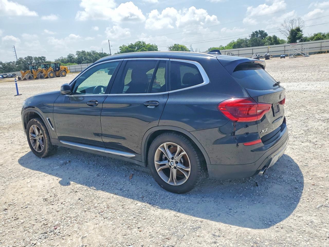 2021 BMW X3 VIN 5UXTY3C07M9H38092 COPART salvage auction — Side, TX - CERTIFICATE OF TITLE, sold $6,800 on 2026-07-02 (photo 2)