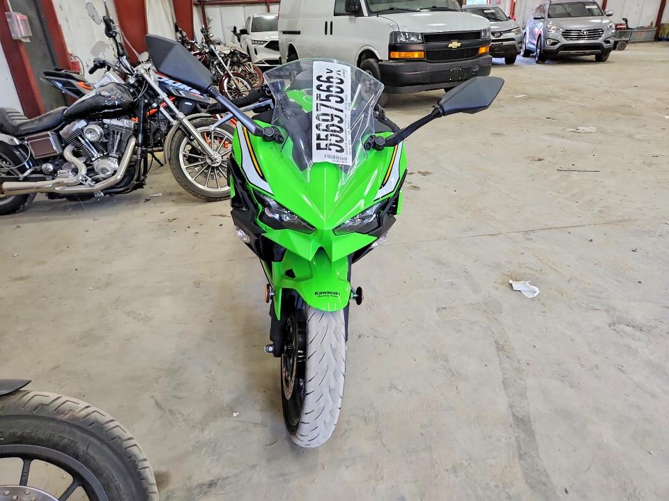 2025 Kawasaki Ex500 VIN ML5EXGH18SDA58406 COPART salvage auction — ALL OVER, Md - Cert Of Salvage > 75% Damage, sold $100 on 2026-07-02 (photo 2)