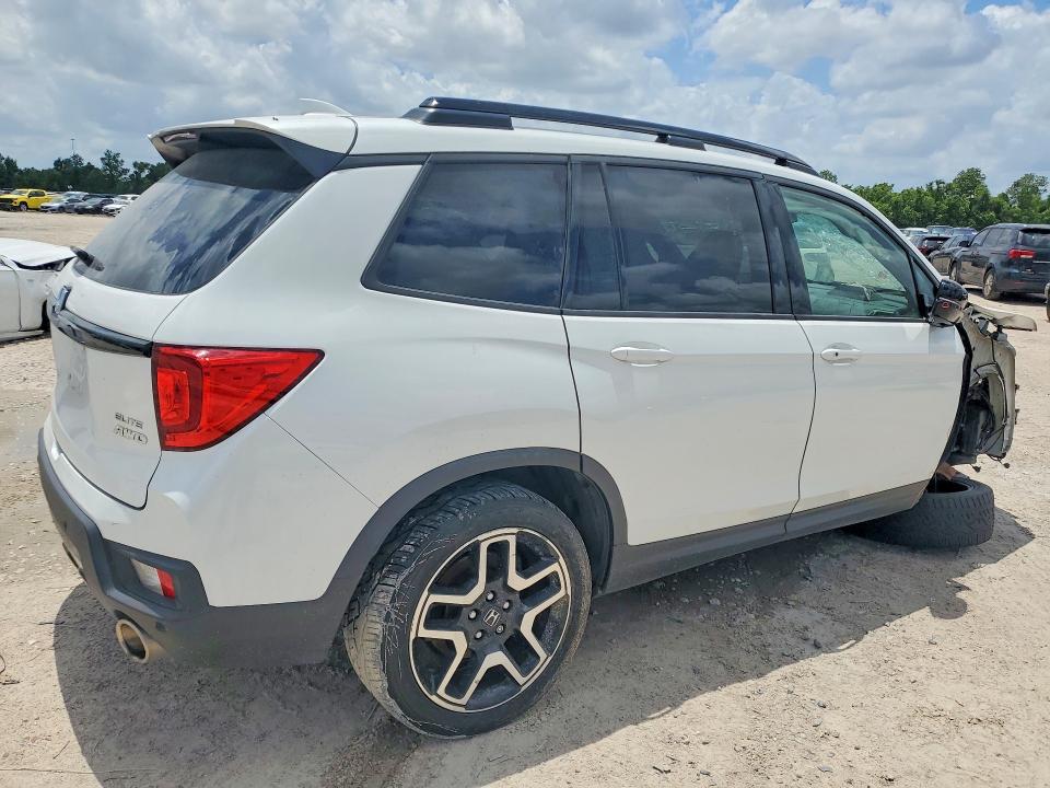 2022 Honda Passport VIN 5FNYF8H03NB008333 COPART salvage auction — FRONT END, Tx - Salvage Vehicle Title, sold $7,800 on 2026-07-10 (photo 3)