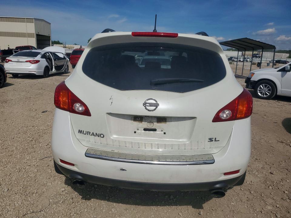 2009 Nissan Murano VIN JN8AZ18W89W134021 COPART salvage auction — FRONT END, Mo - Salvage Certificate Of Title, sold $450 on 2026-07-23 (photo 6)
