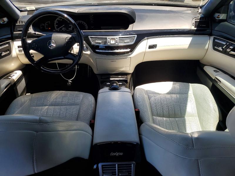 2012 Mercedes-benz S-klasse VIN WDDNG7DB4CA439955 COPART salvage auction — FRONT END, Ca - Salvage Certificate, sold $5,300 on 2026-07-14 (photo 8)