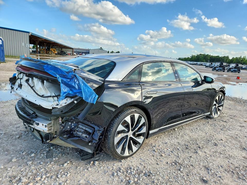 2022 Lucid VIN 50EA1GBA7NA003488 COPART salvage auction — REAR END, Az - Cert Of Title - Salvage, sold $8,800 on 2026-07-28 (photo 3)