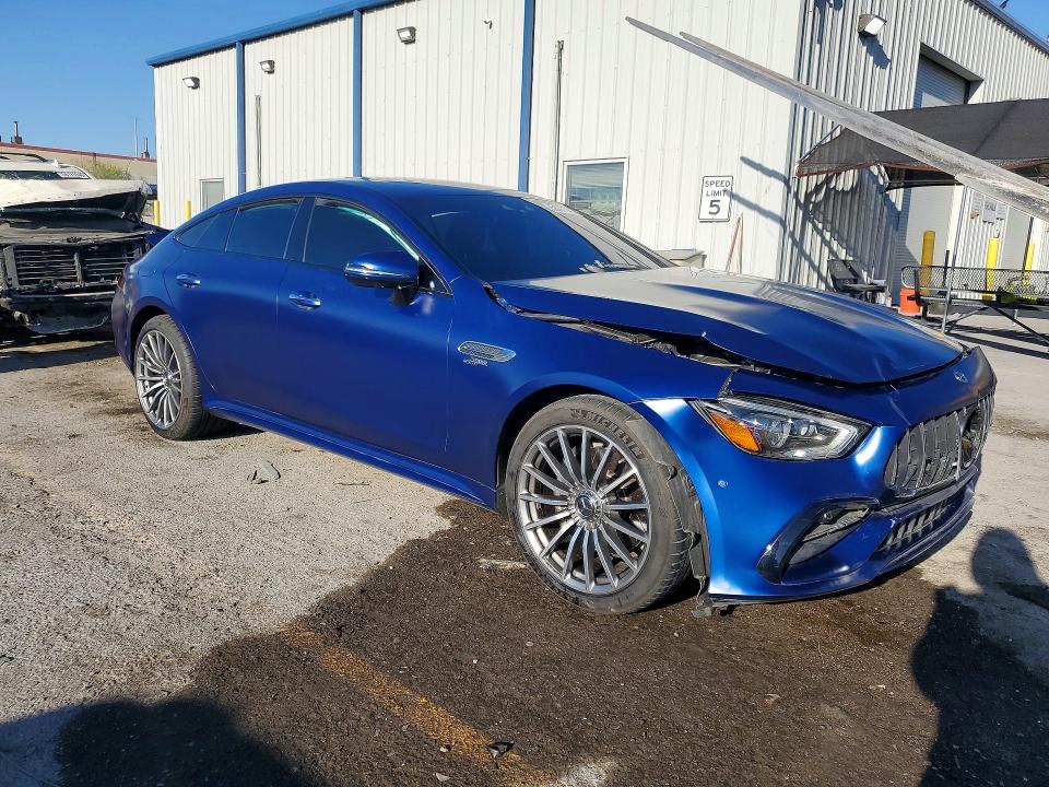 2019 Mercedes-benz AMG GT VIN WDD7X6BB4KA007290 COPART salvage auction — FRONT END, Nv - Salvage Title, sold $15,000 on 2026-07-30 (photo 4)