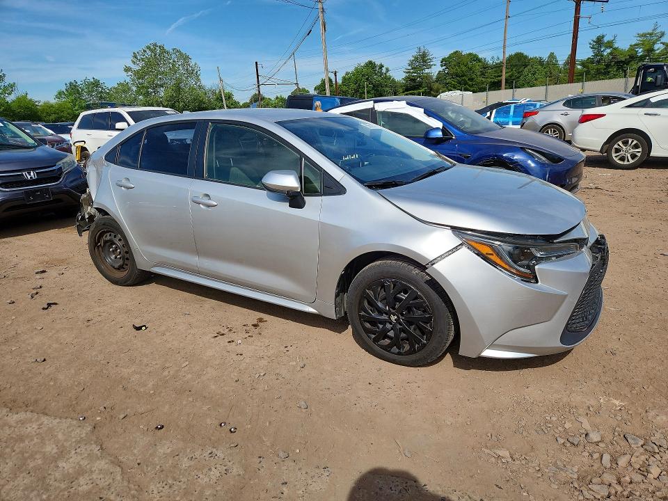 2020 Toyota Corolla VIN JTDEPRAE7LJ068729 COPART salvage auction — REAR END, Pa - Certificate Of Salvage, sold $3,150 on 2026-07-15 (photo 4)