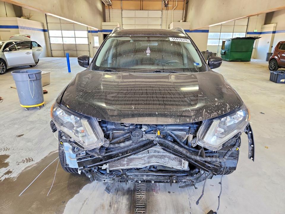 2018 Nissan Rogue VIN KNMAT2MV7JP608894 COPART salvage auction — FRONT END, VA - CERT OF TITLE - SALVAGE, sold $1,050 on 2026-07-24 (photo 5)