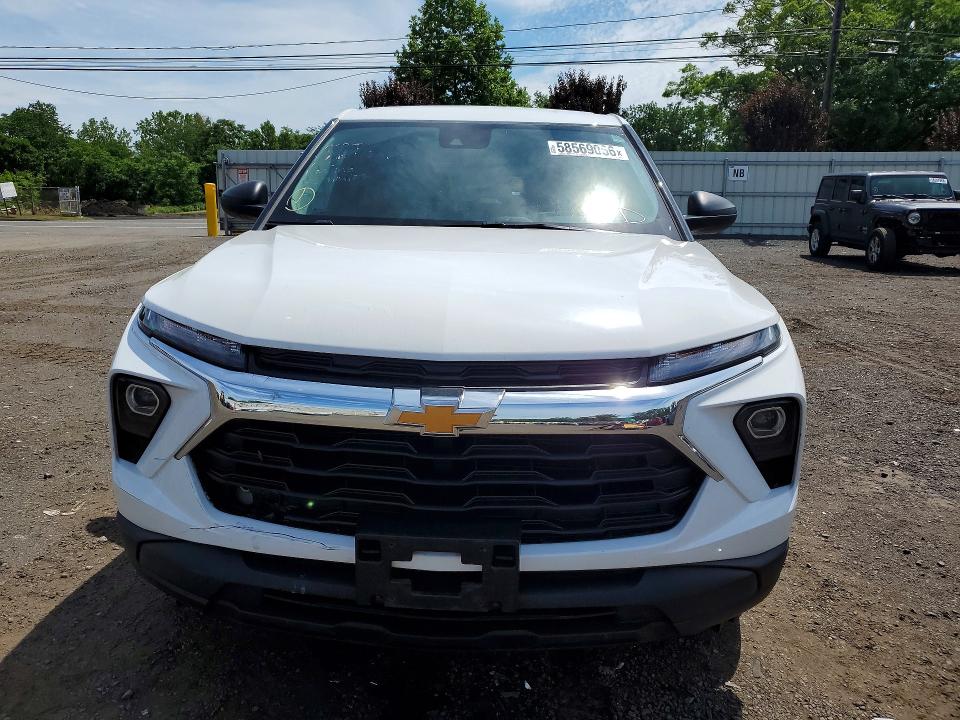 2024 Chevrolet Trailblazer VIN KL79MNSL8RB086950 COPART salvage auction — REAR END, Ct - Cert Of Title-Salvage, sold $2,250 on 2026-07-28 (photo 5)