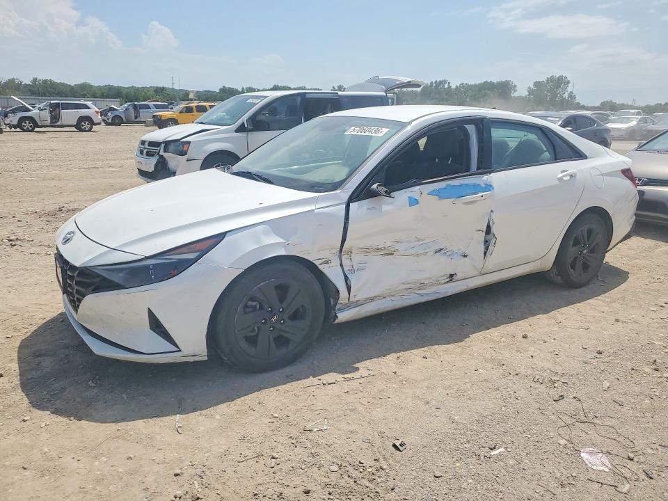 2021 Hyundai Elantra VIN 5NPLM4AG8MH022597 COPART salvage auction — SIDE, Ks - Dealer Only Clean Title, sold $1,650 on 2026-07-07 (photo 1)