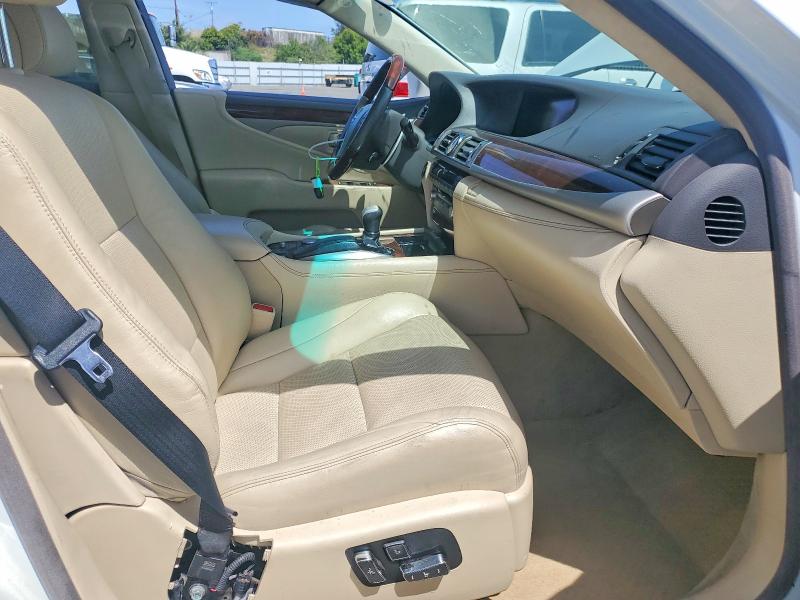 2013 Lexus Ls 460 VIN JTHCL5EF0D5017693 COPART salvage auction — SIDE, Wv - Dis/Dlr/Exp Only Clean Title (P), sold $2,550 on 2026-07-31 (photo 7)