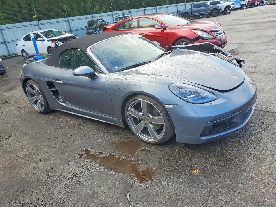 2025 Porsche VIN WP0CD2A86SK230652 COPART salvage auction — FRONT END, GA - CERT OF TITLE-SALVAGE, sold $49,000 on 2026-07-09 (photo 4)