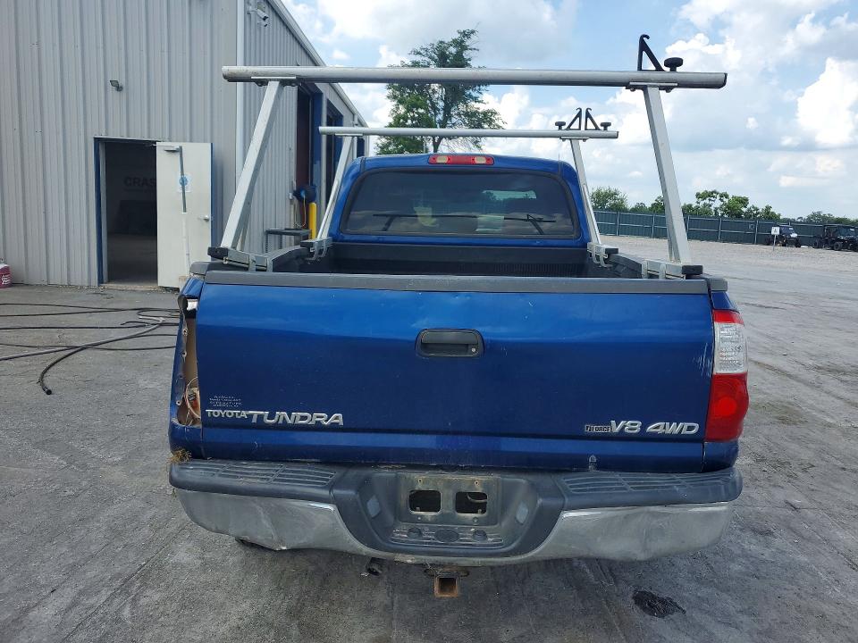 2006 Toyota Tundra VIN 5TBDT44146S536791 COPART salvage auction — REAR END, MO - SALVAGE CERTIFICATE OF TITLE, sold $50 on 2026-07-27 (photo 6)