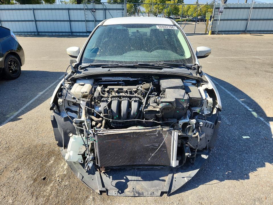 2014 Ford Focus VIN 1FADP3F21EL376080 COPART salvage auction — FRONT END, Ca - Salvage Certificate, sold $275 on 2026-07-02 (photo 5)