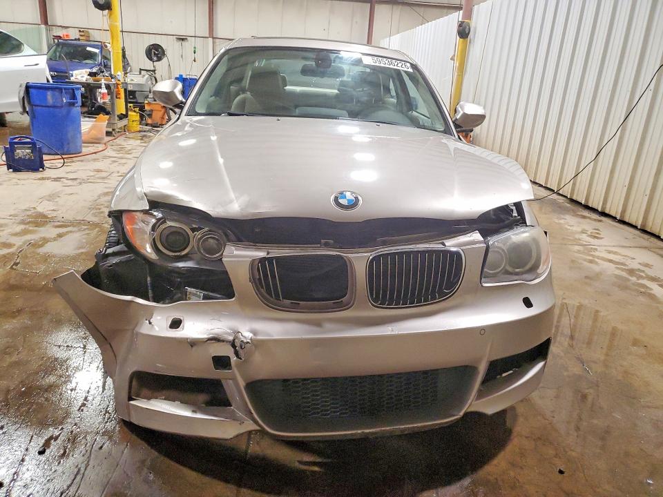 2011 BMW 1 series VIN WBAUC9C52BVM11407 COPART salvage auction — FRONT END, Pa - Certificate Of Salvage, sold $2,150 on 2026-07-24 (photo 5)