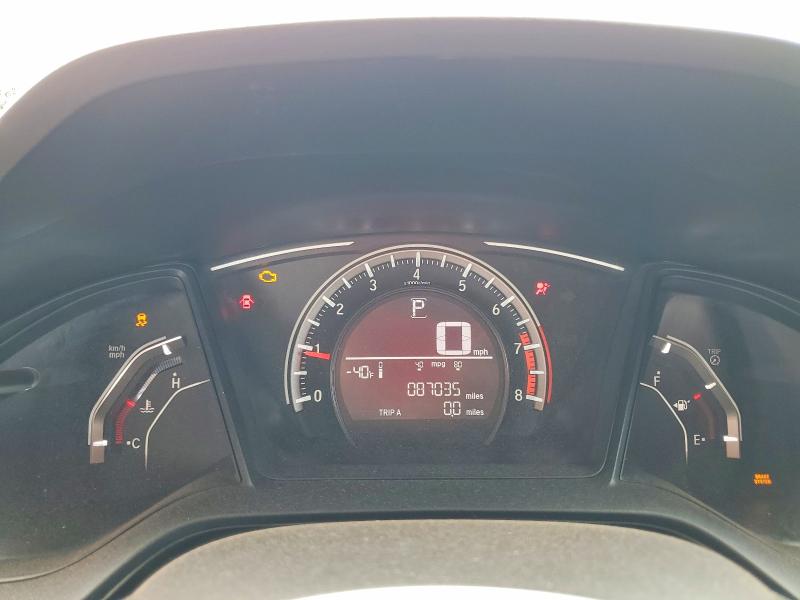 2018 Honda Civic VIN 2HGFC2F5XJH563961 COPART salvage auction — FRONT END, Az - Cert Of Title - Salvage, sold $4,500 on 2026-07-02 (photo 9)