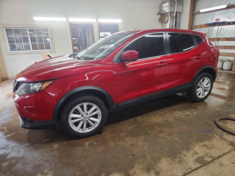 2017 Nissan Rogue VIN JN1BJ1CP9HW029237 COPART salvage auction — FRONT END, Il - Salvage Certificate, sold $1,350 on 2026-07-27 (photo 1)