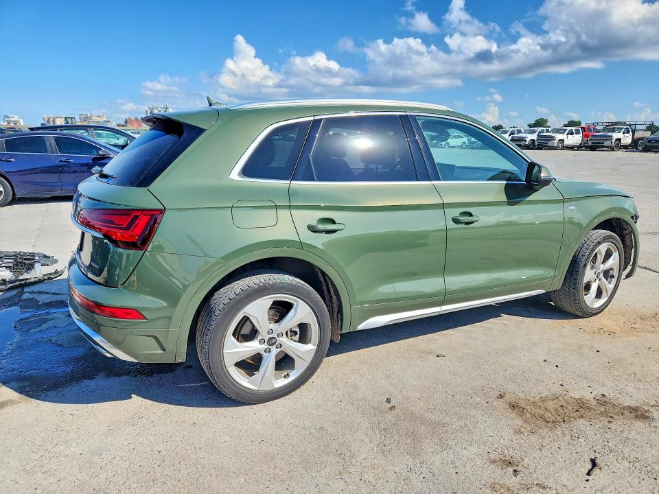 2022 Audi Q5 VIN WA1EAAFY5N2043096 COPART salvage auction — SIDE, La - Cert Of Title-Salvage, sold $7,800 on 2026-07-22 (photo 3)