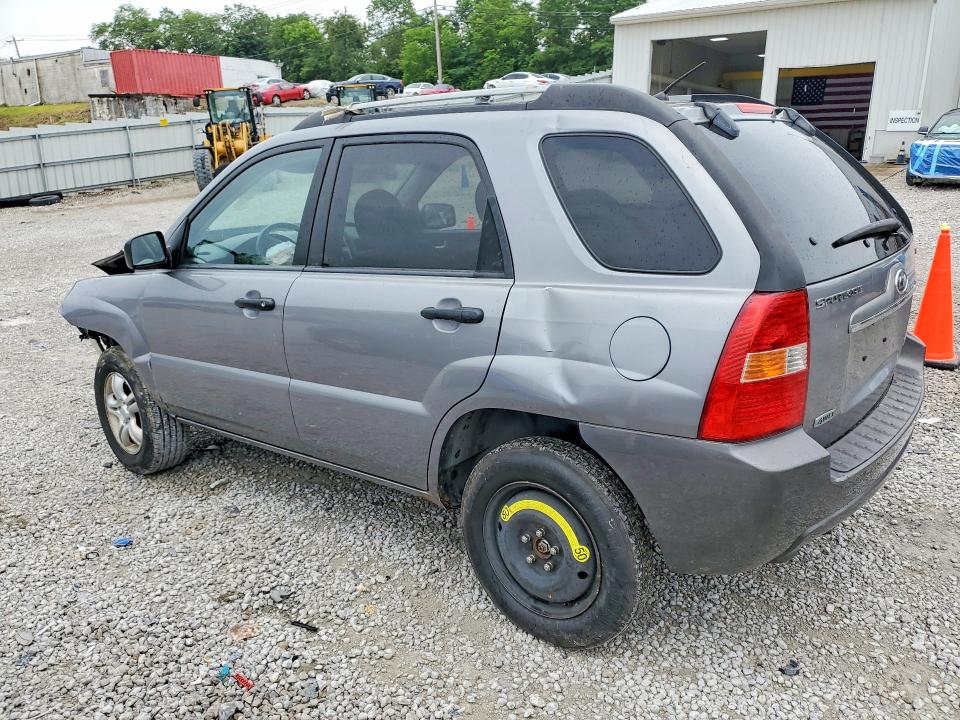 2008 Kia Sportage VIN KNDJE723487538502 COPART salvage auction — FRONT END, Oh - Cert Of Title-Salvage, sold $275 on 2026-07-31 (photo 2)