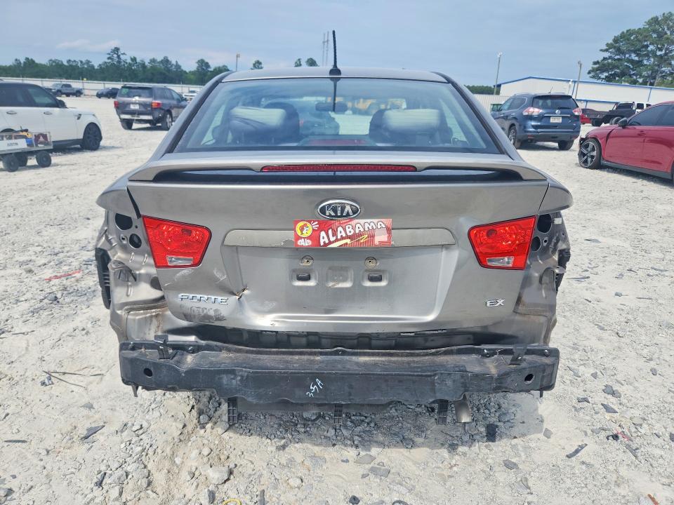 2012 Kia VIN KNAFU4A20C5614640 COPART salvage auction — REAR END, Ga - Cert Of Title-Salvage, sold $400 on 2026-07-08 (photo 6)