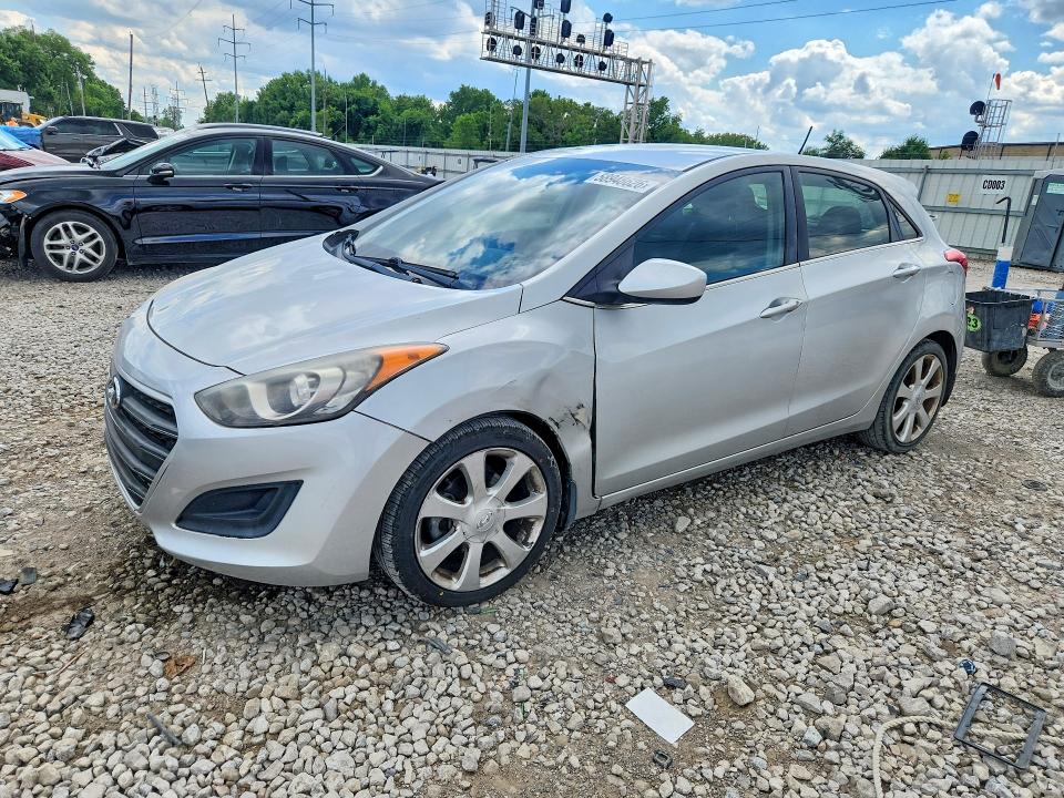 2016 Hyundai Elantra VIN KMHD35LH4GU269642 COPART salvage auction — FRONT END, Oh - Certificate Of Title, sold $2,100 on 2026-07-07 (photo 1)