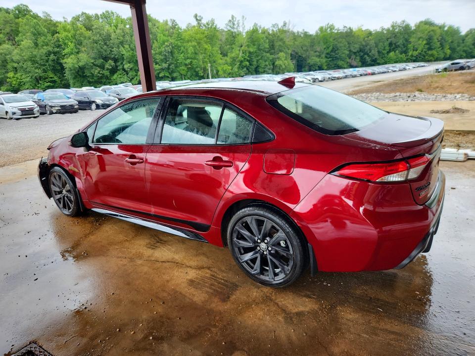 2025 Toyota Corolla VIN 5YFS4MCE2SP229588 COPART salvage auction — FRONT END, MS - CERTIFICATE OF TITLE, sold $2,250 on 2026-07-28 (photo 2)
