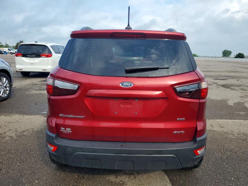 2018 Ford Ecosport VIN MAJ6P1CL3JC176225 COPART salvage auction — FRONT END, Mn - Cert Of Title-Salvage, sold $250 on 2026-07-28 (photo 6)