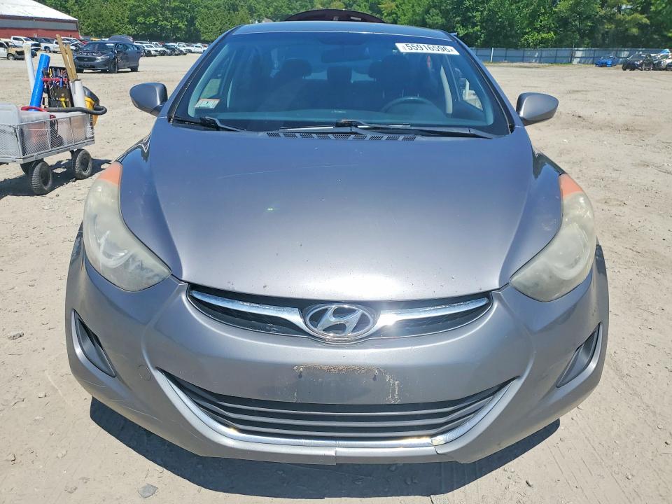 2011 Hyundai Elantra VIN 5NPDH4AE5BH057666 COPART salvage auction — REAR END, Ma - Cert Of Title-Slvg Repair Thft, sold $425 on 2026-07-06 (photo 5)