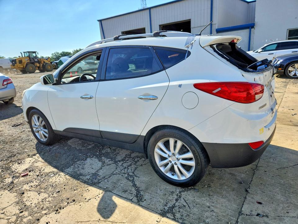 2012 Hyundai Tucson VIN KM8JUCAC4CU534386 COPART salvage auction — REAR END, Nj - Cert Of Title-Salvage, sold $3,700 on 2026-07-20 (photo 2)
