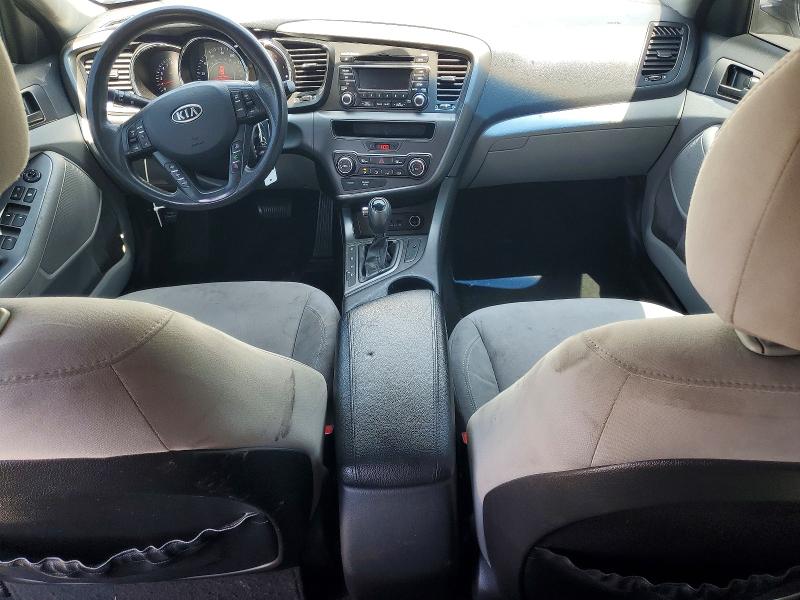 2012 Kia Optima VIN 5XXGM4A77CG022232 COPART salvage auction — REAR END, Ca - Salvage Certificate, sold $950 on 2026-07-08 (photo 8)
