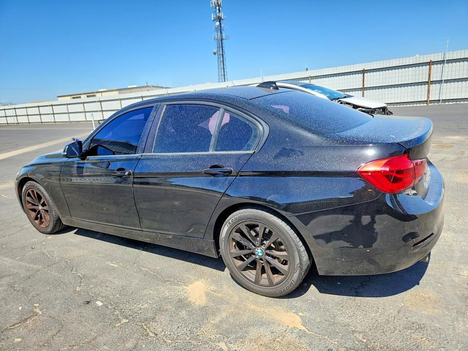 2017 BMW 3 series VIN WBA8E1G3XHNU16417 COPART salvage auction — SIDE, CA - SALVAGE CERTIFICATE, sold $625 on 2026-07-16 (photo 2)