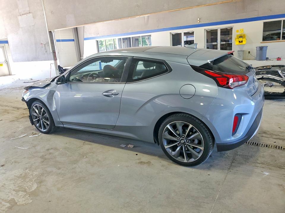 2019 Hyundai Veloster VIN KMHTG6AF3KU013606 COPART salvage auction — FRONT END, Va - Cert Of Title - Salvage, sold $1,200 on 2026-07-10 (photo 2)