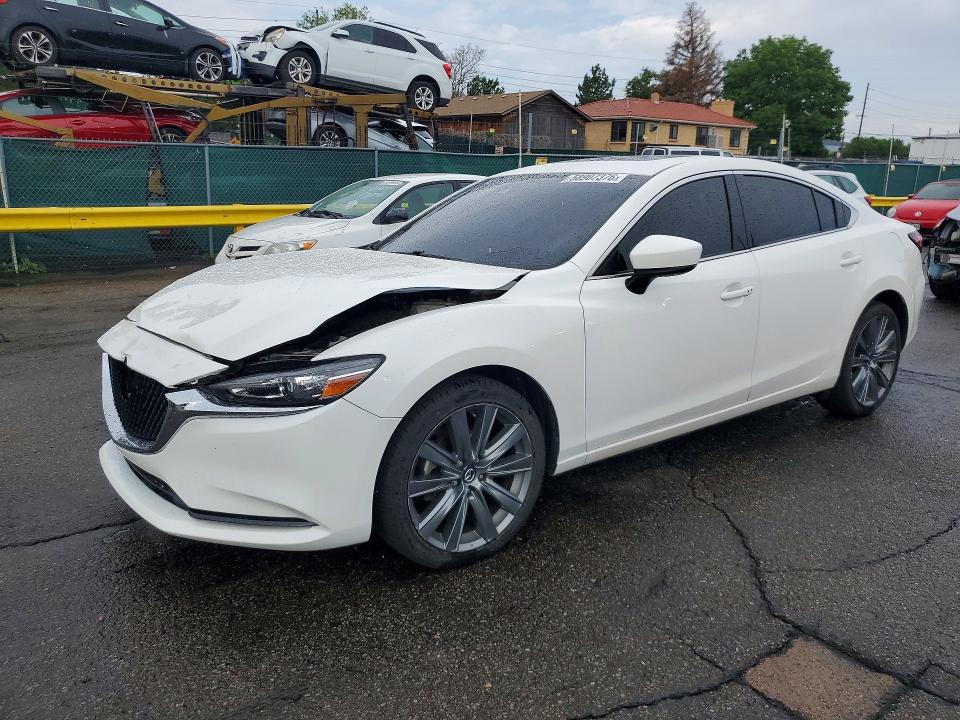 2021 Mazda VIN JM1GL1VM1M1603773 COPART salvage auction — FRONT END, Co - Salvage Title, sold $1,250 on 2026-07-30 (photo 1)