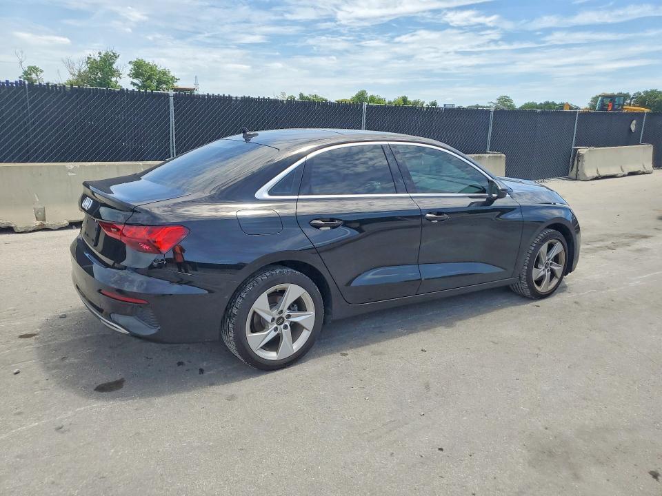 2024 Audi A3 VIN WAUAUDGY4RA008215 COPART salvage auction — FRONT END, Fl - Certificate Of Destruction, sold $4,450 on 2026-07-14 (photo 3)