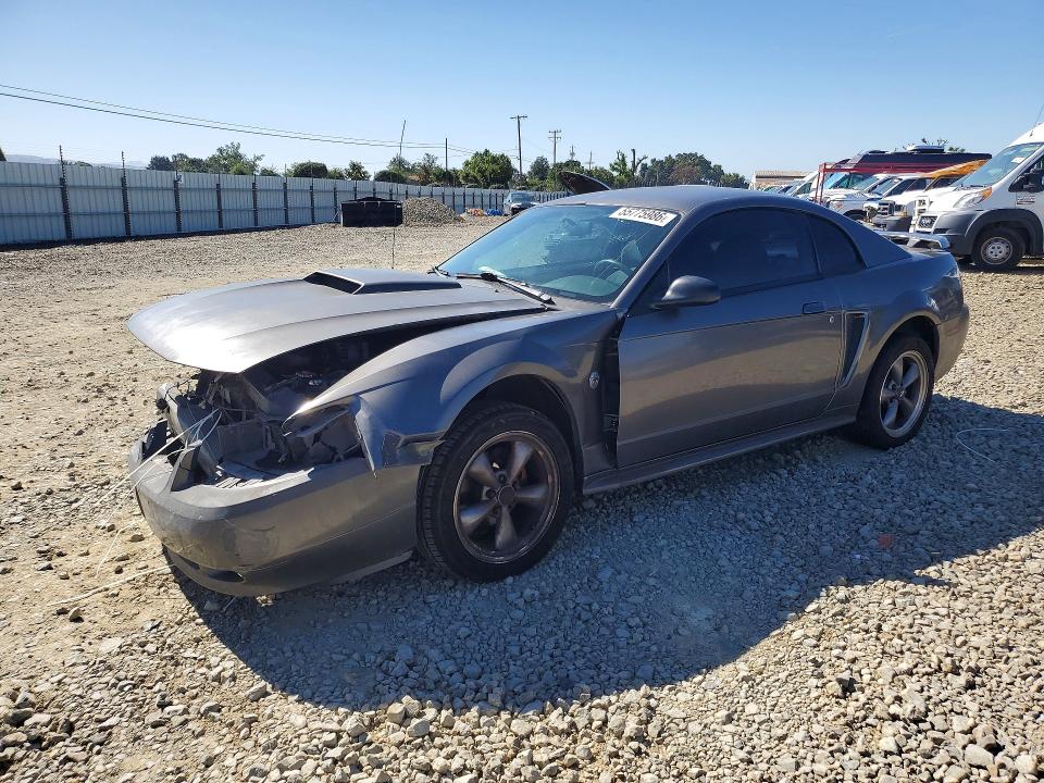 2004 Ford Mustang VIN 1FAFP40664F212699 COPART salvage auction — FRONT END, Ca - Salvage Certificate, sold $500 on 2026-07-02 (photo 1)
