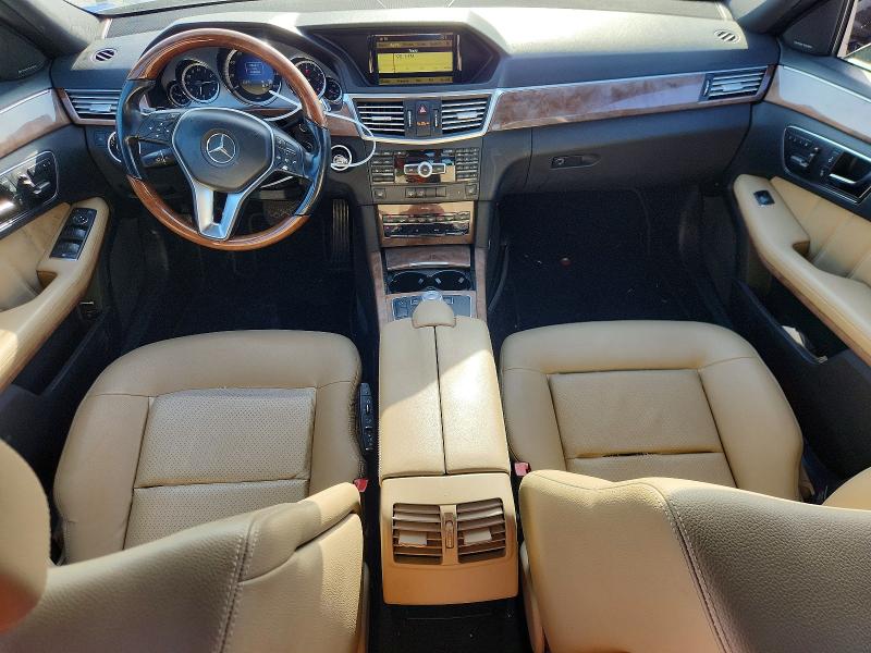 2012 Mercedes-benz E-klasse VIN WDDHF5KB8CA555537 COPART salvage auction — SIDE, TX - SALVAGE VEHICLE TITLE, sold $3,650 on 2026-07-31 (photo 8)