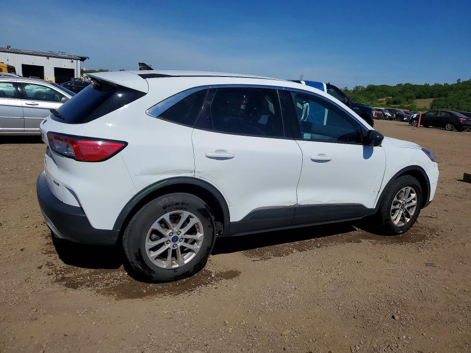2022 Ford Escape VIN 1FMCU9G67NUB89550 COPART salvage auction — SIDE, Il - Salvage Certificate, sold $3,800 on 2026-07-24 (photo 3)