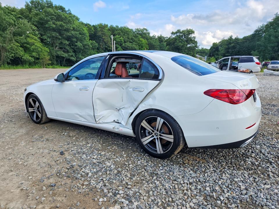 2025 Mercedes-benz C-klasse VIN W1KAF4HB6SR277255 COPART salvage auction — SIDE, Fl - Cert Of Title Slvg Rebuildable, sold $28,750 on 2026-07-15 (photo 2)