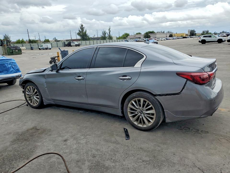 2021 Infiniti VIN JN1EV7BP7MM702666 COPART salvage auction — FRONT END, Fl - Certificate Of Destruction, sold $1,600 on 2026-07-13 (photo 2)