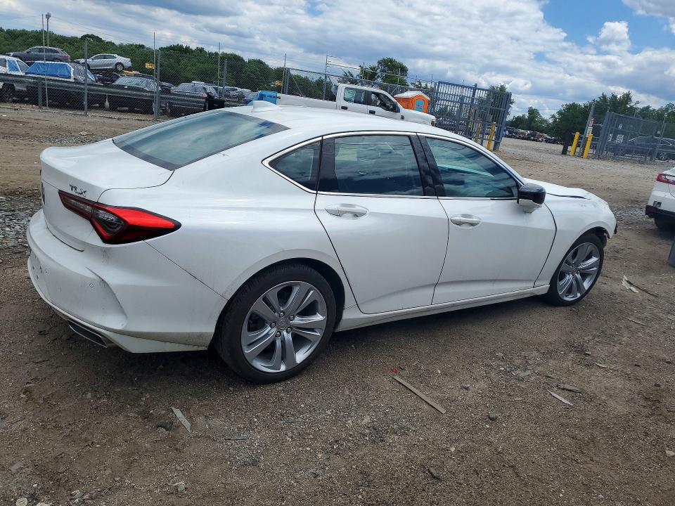 2023 Acura Tlx VIN 19UUB5F42PA002499 COPART salvage auction — FRONT END, Ct - Cert Of Title-Salvage, sold $4,050 on 2026-07-09 (photo 3)