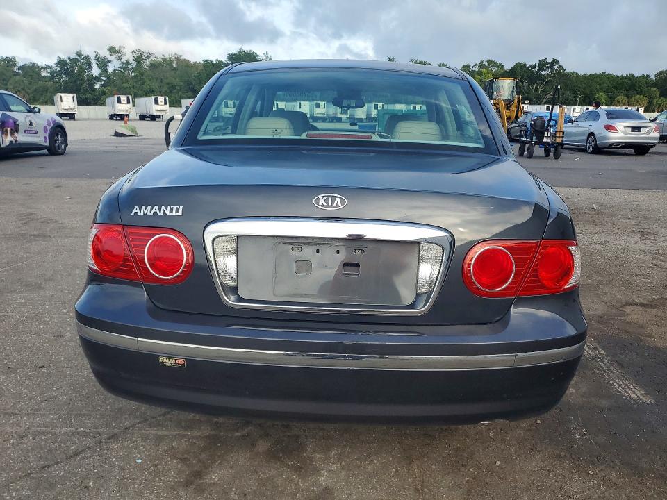 2005 Kia Amanti VIN KNALD124955080493 COPART salvage auction — UNDERCARRIAGE, Fl - Cert Of Title Slvg Rebuildable, sold $350 on 2026-07-08 (photo 6)