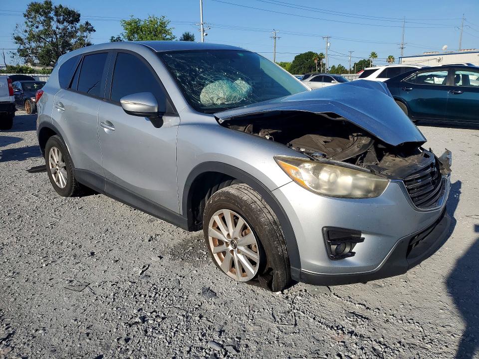 2016 Mazda Cx-5 VIN JM3KE2CYXG0760056 COPART salvage auction — FRONT END, Fl - Certificate Of Title, sold $1,200 on 2026-07-10 (photo 4)