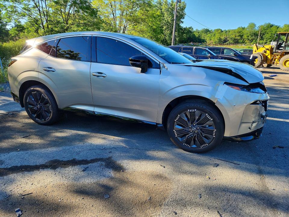 2025 Nissan Murano VIN 5N1AZ3DT3SC122705 COPART salvage auction — FRONT END, Nj - Cert Of Title-Salvage, sold $11,800 on 2026-07-30 (photo 4)
