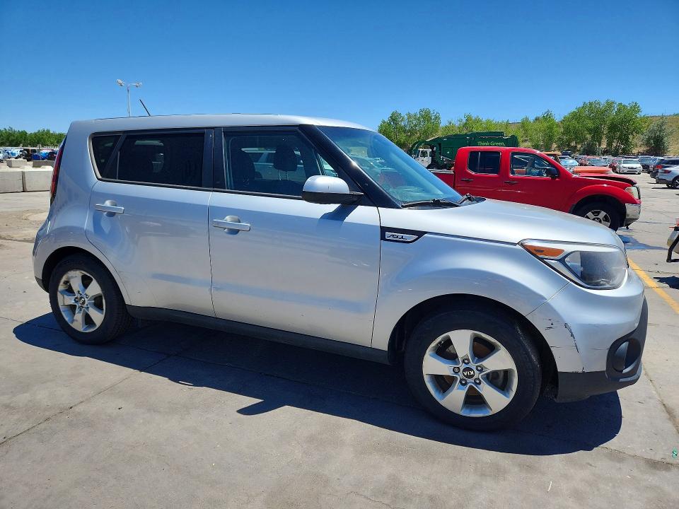 2018 Kia Soul VIN KNDJN2A26J7561572 COPART salvage auction — FRONT END, Co - Certificate Of Title, sold $1,200 on 2026-07-27 (photo 4)