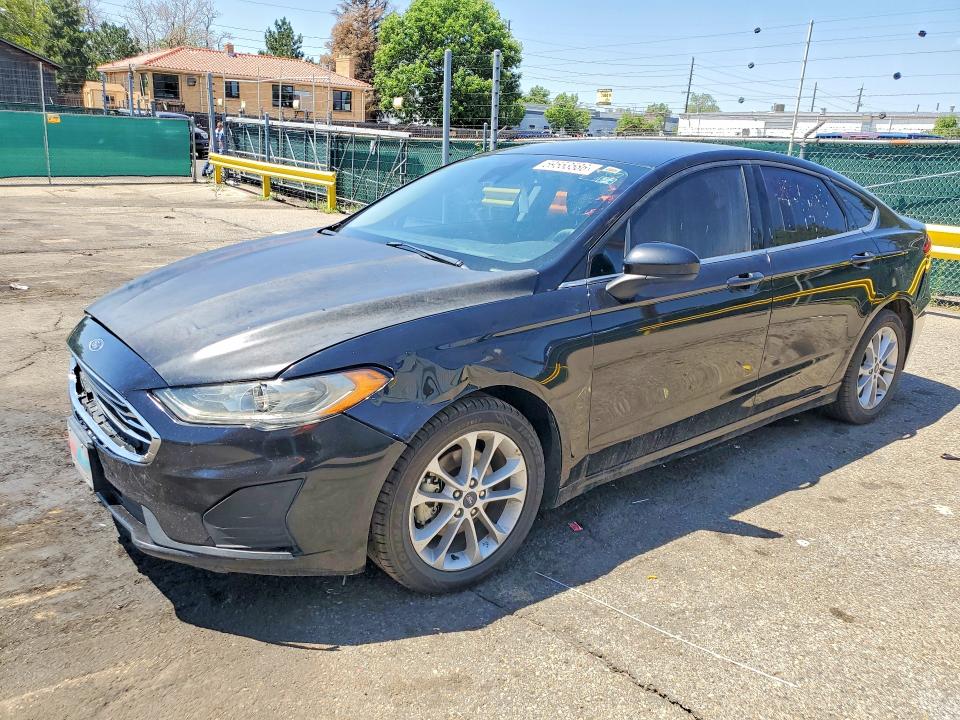 2020 Ford Fusion VIN 3FA6P0HD8LR147822 COPART salvage auction — FRONT END, Nm - Certificate Of Title, sold $1,700 on 2026-07-23 (photo 1)