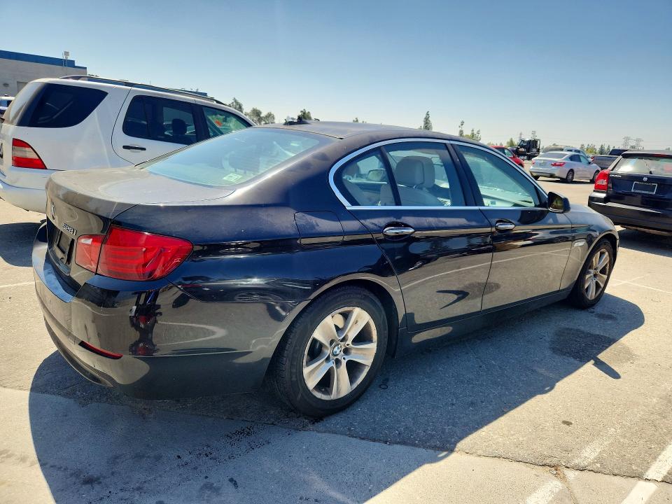 2013 BMW 5er VIN WBAXG5C54DDY35299 COPART salvage auction — FRONT END, CA - SALVAGE CERTIFICATE, sold $1,250 on 2026-07-28 (photo 3)